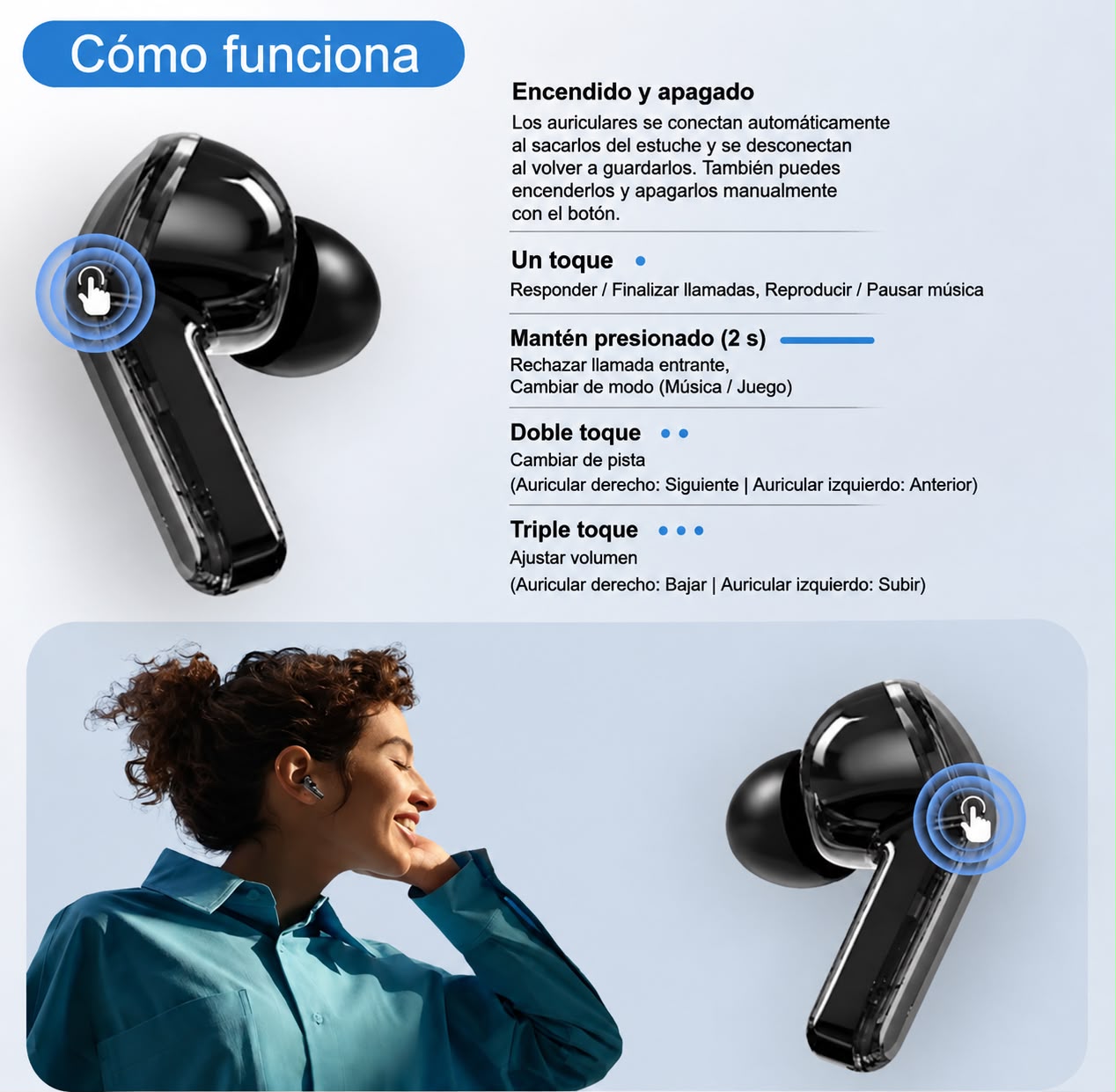 Auriculares Traductores Inteligentes - Traduccion en Tiempo Real